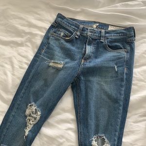 Rag & Bone “10 inch Dre” Skinny Jeans size 25